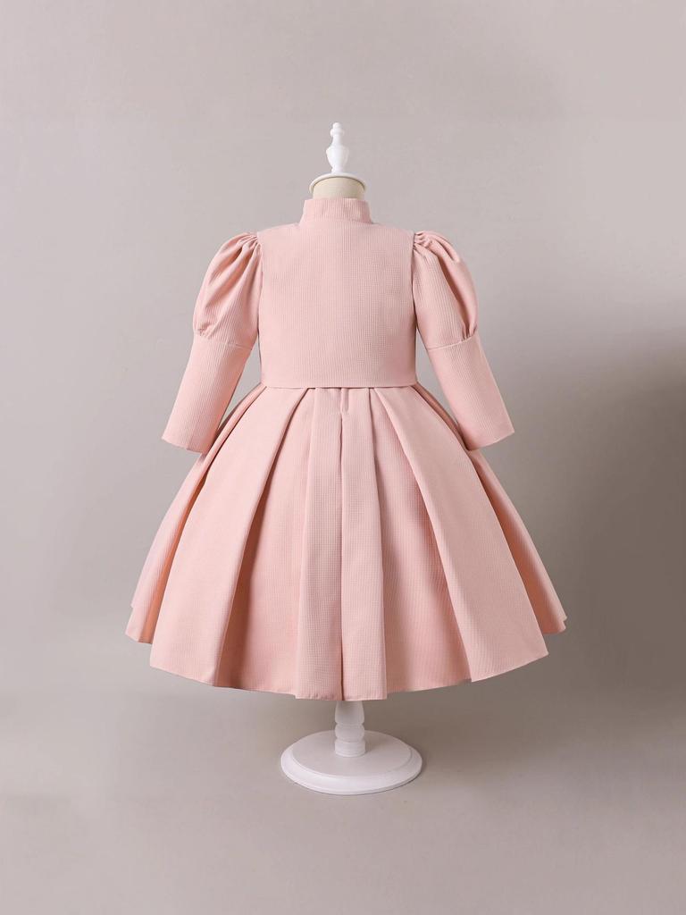 Children's All-Season Wedding Princess Dress Set - Two-Piece Formal Wear