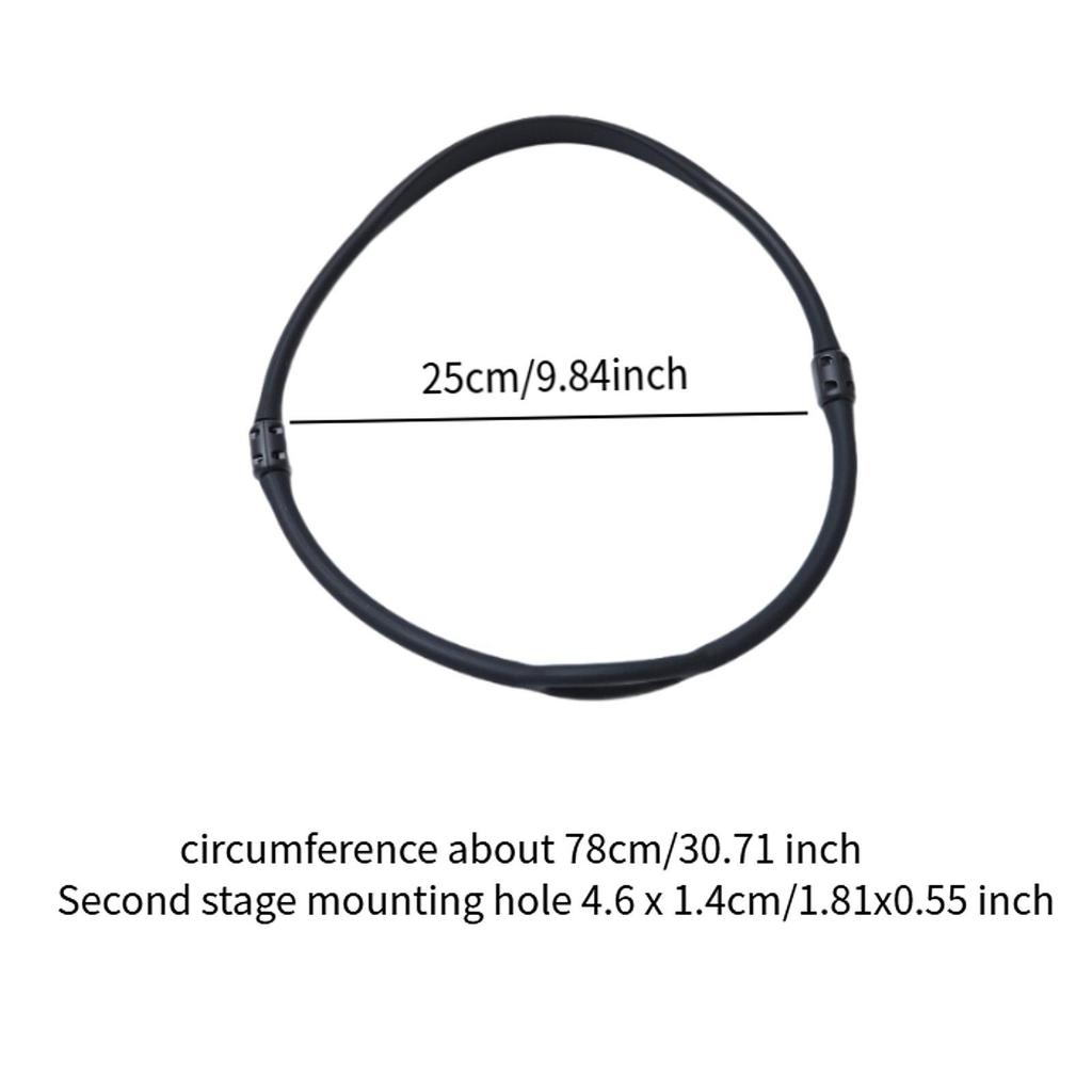 22inch Diving Regulator Holder Necklace, Silicone Supplies for Divers