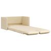 VidaXL Sofa Bed 2 In 1 Cream 112x174x55 Cm Fabric 353970
