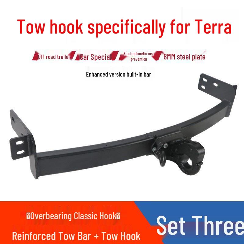 Nissan Terra Trailer Hooks & Tow Supports: Specialized Rear Hooks and Modified Tow Bars
