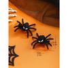 Halloween Spider Hair Clips Set, Flocked Spider & Alligator Clips Spider Hair Accessories