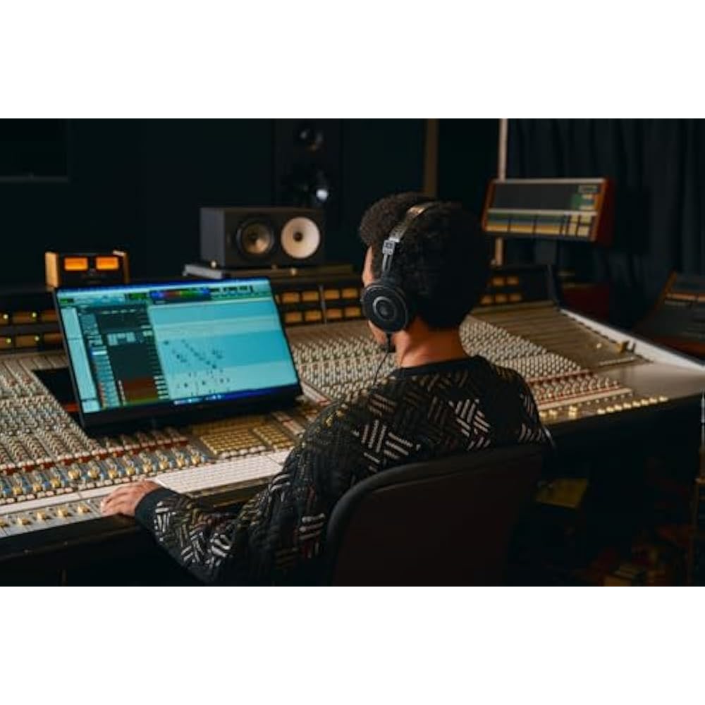 Audio-Technica ATH-R50x Open Monitor Headphones Wired [DTM Mix Mastering Music Listening Detachab...