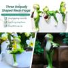 Hängende Froschfigur aus Kunstharz, Umarmung für Blumentopf, Kleine Froschfigur, Miniatur-Froschfigur für Blume, Hof, Rasenornament
