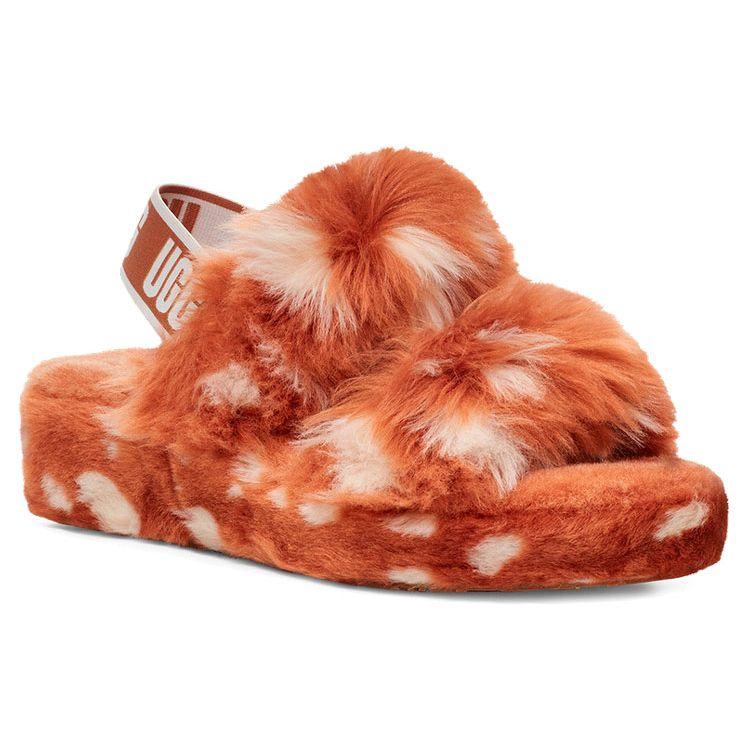 UGG  Oh Yeah Slide Natural Spots Women Sneakers Copper Cream 1118165-NAT