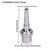 Stainless Steel Fountain Nozzle Silver Easy Installation Fountain Spray Head Adjustable G3/4 Female Thread