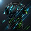Men's Abstract Graphic Print T Shirt Short Sleeve Casual Summer Tee 3D Design Streetwear Top Quick Dry Lightweight Outdoor Wear