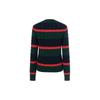 Polo Ralph Lauren Color Block Striped Button Down Long Sleeve Knit Sweater Women Sweater 211A89539-001