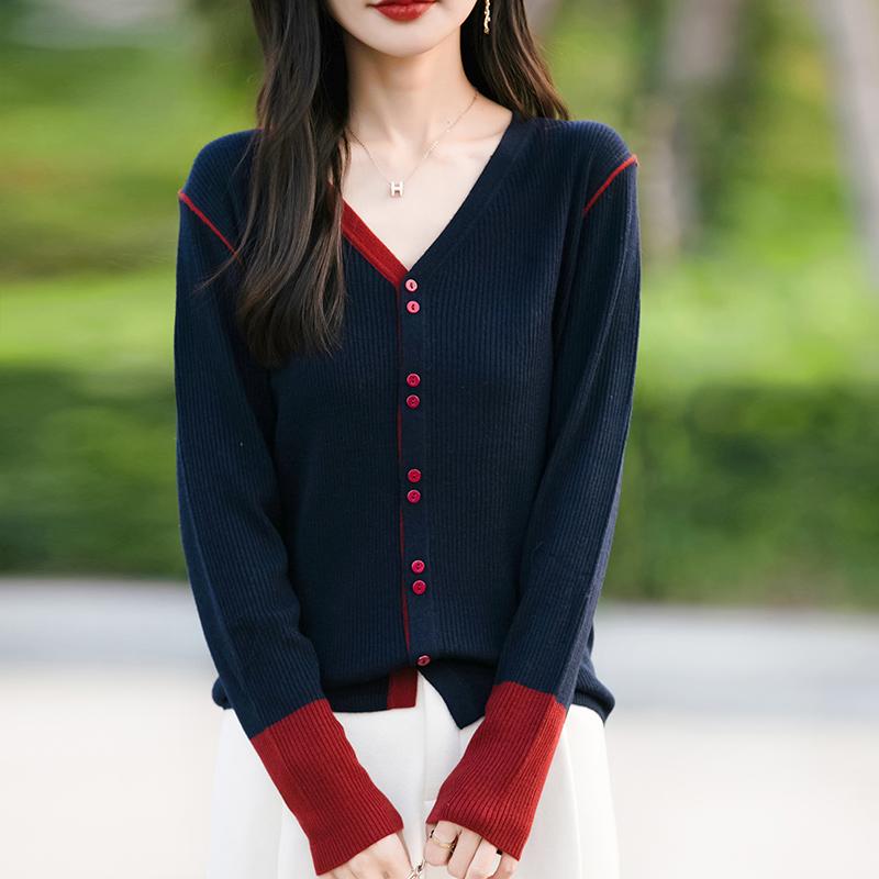 Dámský lehký kardigan z 50% vlny a 50% morušového hedvábí - všestranný úplet na 4 sezóny pro celoroční pohodlí a styl