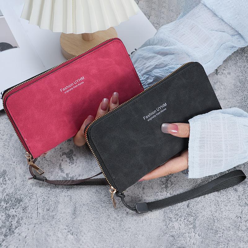 

Women s Zipper Long Wallet Clutch Purse Coin Card Holder 19.5 * 10 * 2.5CM зелений