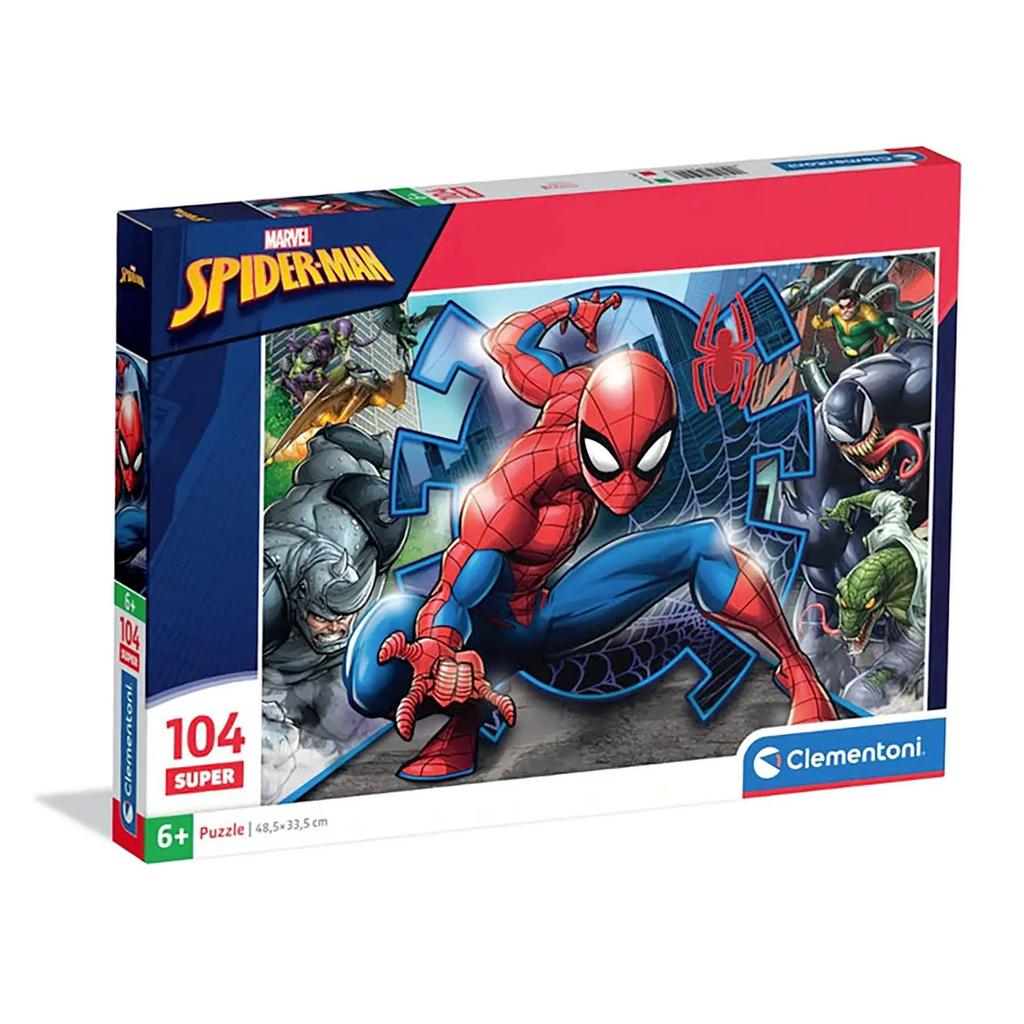 Super 104-piece Puzzle. Super Colorful. Spider-Man