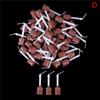 50 Pcs Dental Materials Impression Mixing Tips Silicone Rubber Mix Head