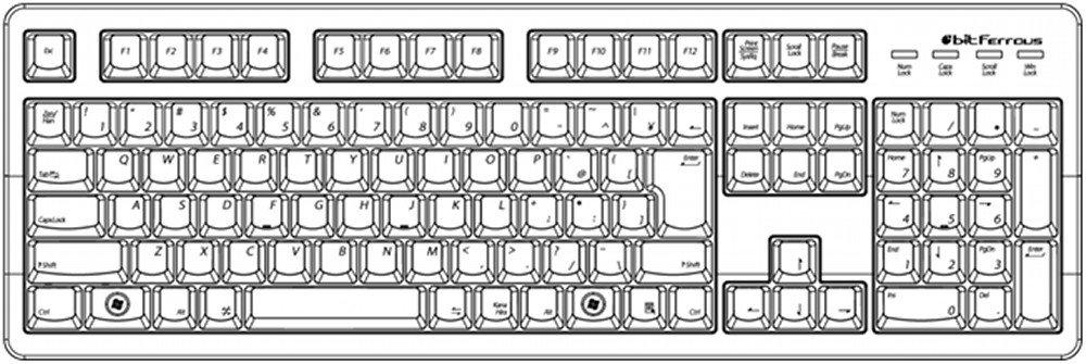 Gaming Keyboard BFKB109UP1