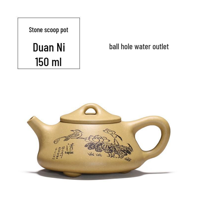 Handmade Yixing Purple Clay Teapot Set – Kung Fu Tea Set with Various Pot Shapes (Certificate Included)