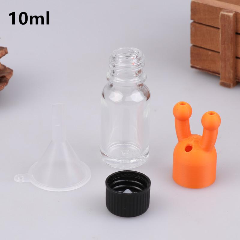 

10 мл Герметичная крышка-ингалятор для аромаэфирных масел Мини-диспенсер-ингалятор для эфирных масел и духов Ингалятор для эфирных масел оранжевый