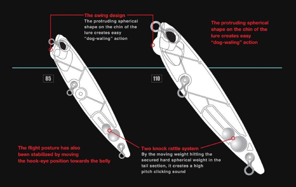 DUO Realis Pencil 85 SW Topwater Floating Lure CYA3554 (2308)