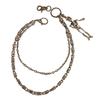 Buzz Selection Skull Keychain Chain Accessory, RockPunk Cool, Women's, AC480 (Black)
