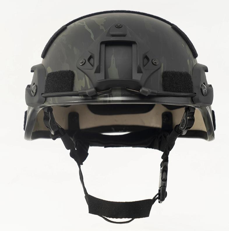 3A Tactical MICH Protective Helmet with Adjustable Straps and Rail System for Outdoor Training