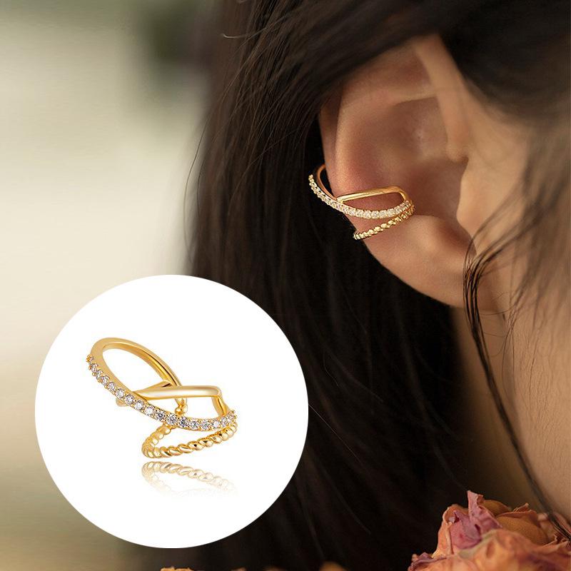 Lively Snake Year Butterfly Ear Cuff | No Piercing Elf Ear Clip