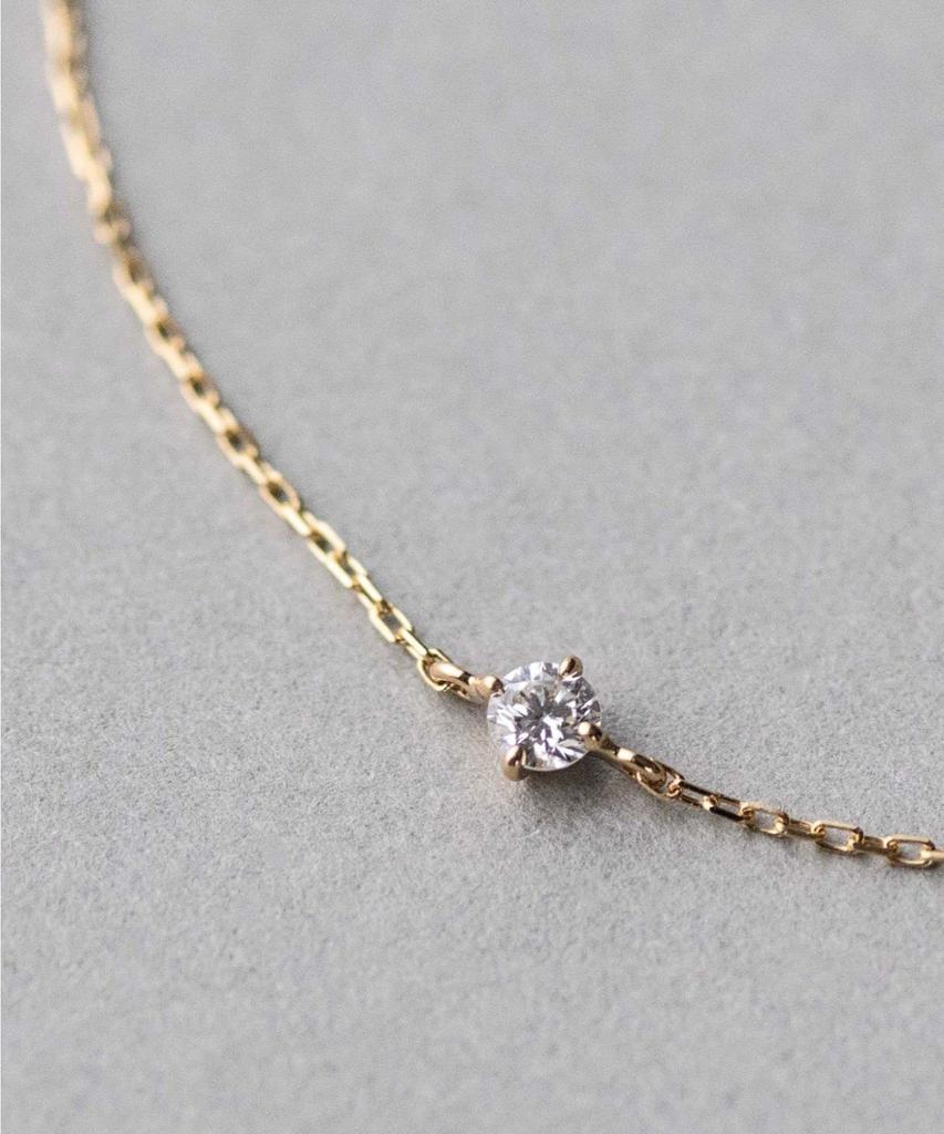 ete K18 Diamond Bracelet FREE Yellow Gold "Bright" 250187-650187