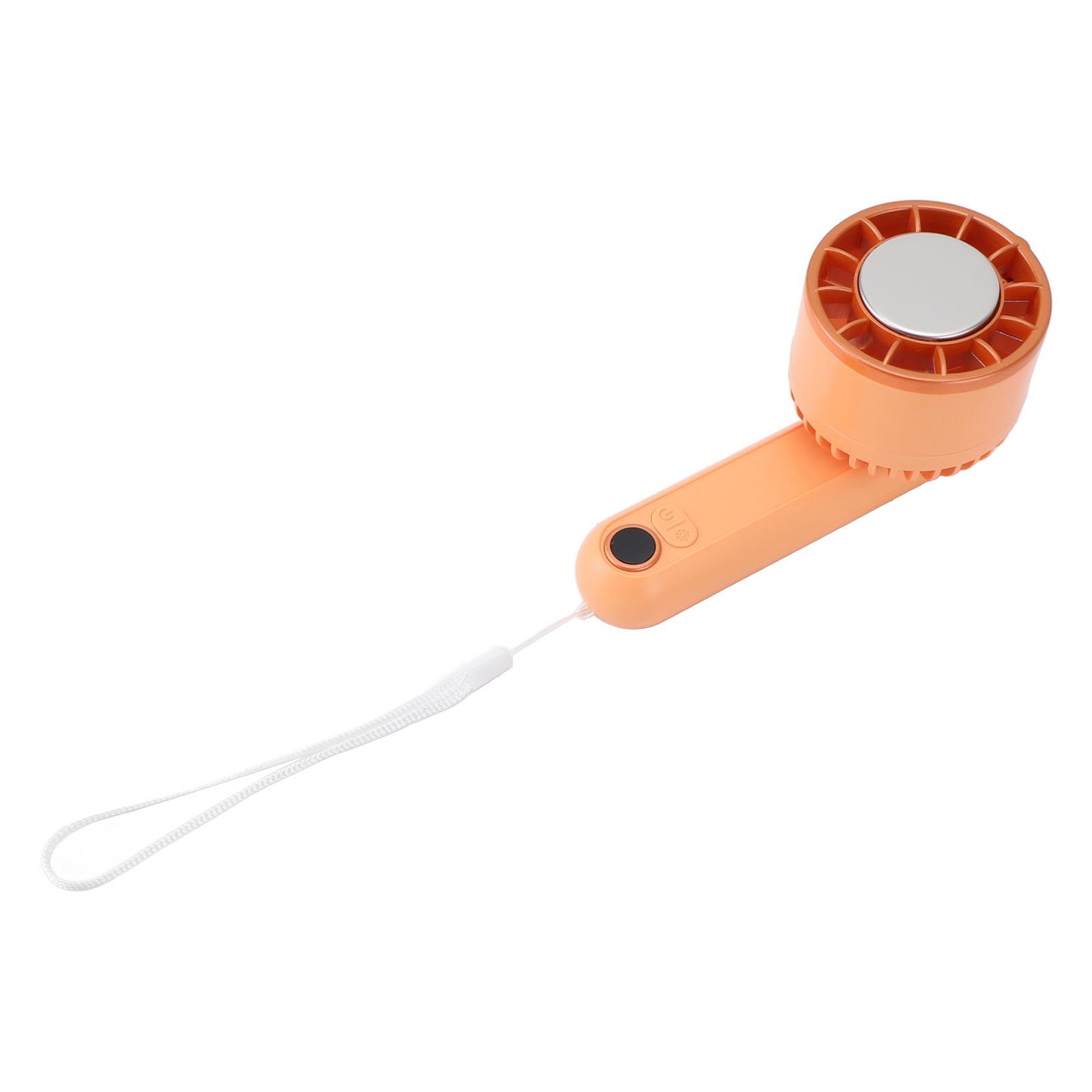 Portable Handheld Fan Foldable LED Display Rechargeable Handheld   Fan for Travel Camping Outdoor