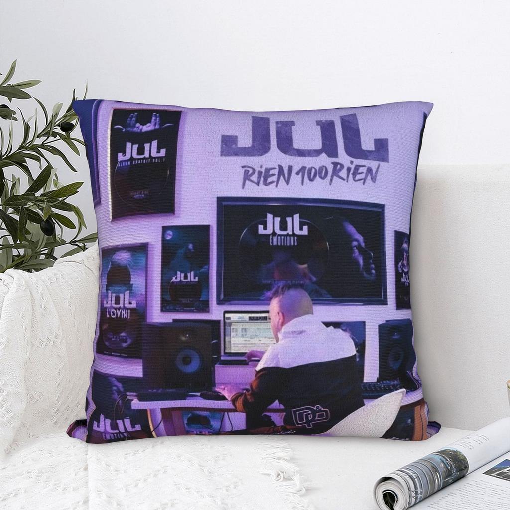 Rapper Music JUL  Pillowcases  Vintage Pillow Case For Chair Sofa Home Decor Comfy Pillow Cover
