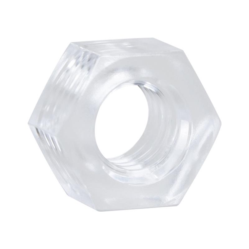 Transparent Insulating Corrosion-Resistant Hex Nut with Phillips Pan Head