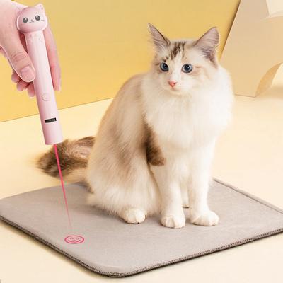 Interactief Rood Punt Licht Kat Speelgoed Veilig USB Opladen 3IN 1 Kitten Plager Speelgoed Draagbare Kattenhuid Grappige Katten Achtervolgstok
