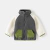 Children's Fleece Jacket Autumn and Winter 2024 New Girls Outdoor Coat Double-sided Fleece Thickened Boys' Warm Top