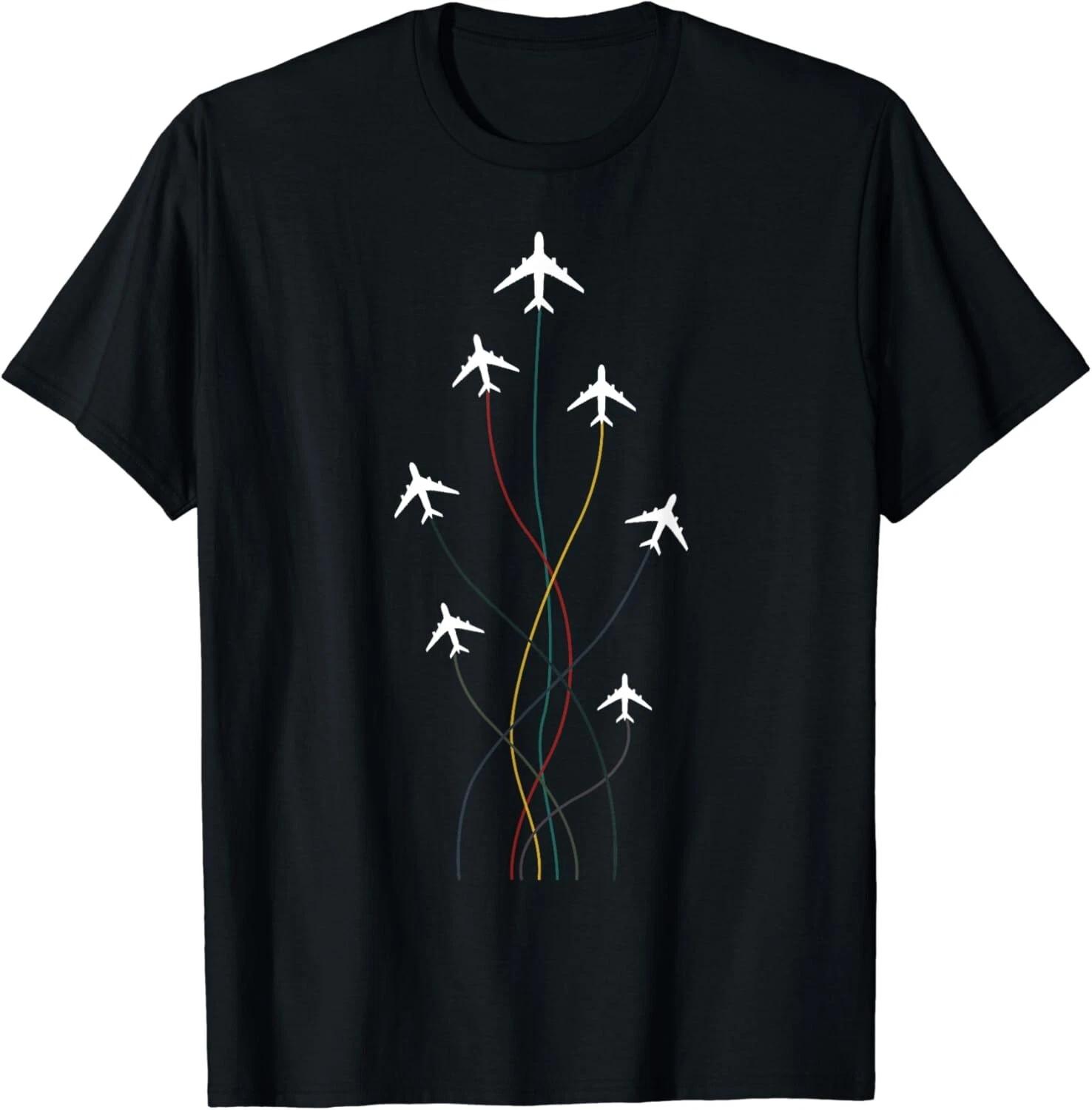 

Pilot Passenger Airplanes Aeroplanes Airline Plane Airshow Gift Unisex T-Shirt L