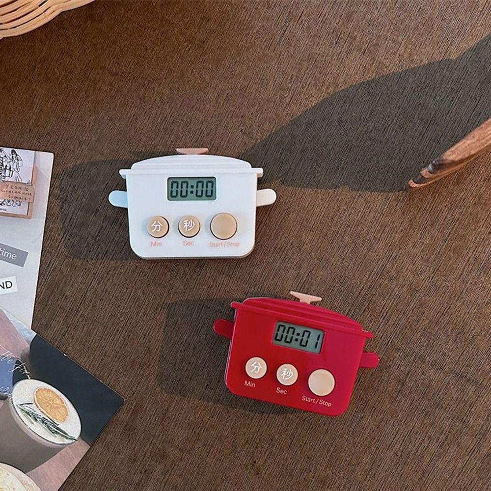 LCD Kitchen Timer Digital Alarm Durable Time Manager  for Baking Cooking Sports Reminder
