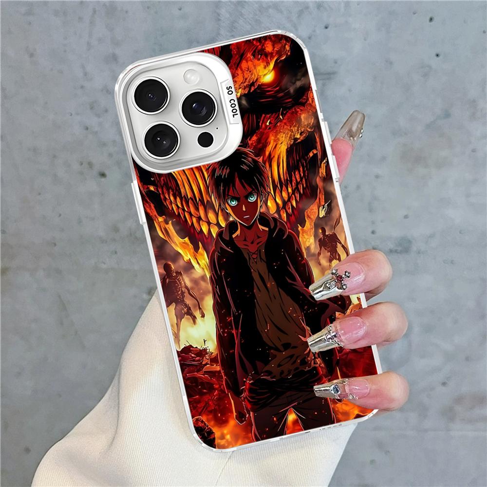 Levi Eren Jaeger Phone Case For IPhone 16 15 14 13 12 11 Pro Max X XR XSMAX 8 7 Plus Matte Shockproof Back Cover