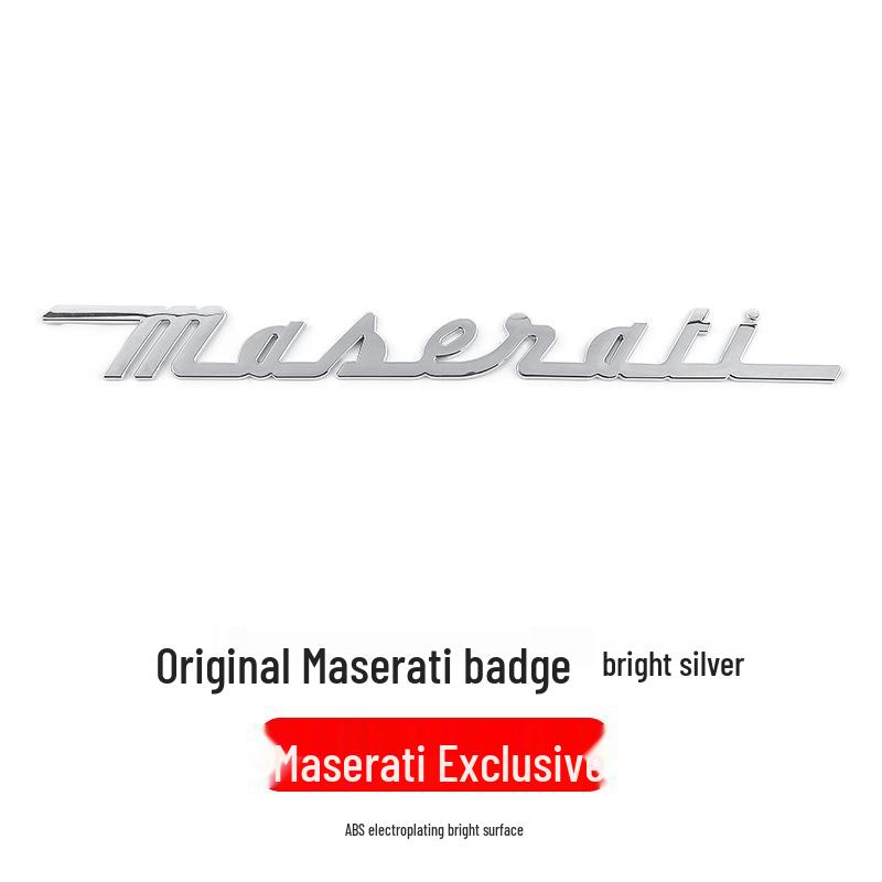 Maserati Levante, Quattroporte, Ghibli Kofferraumemblem für ältere Modelle