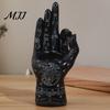 Resin Hand Statue for Meditation Palmistry Incense Holder, Statue, Decorative Mysterious Holder Stick Ancient Mystical Palm Sculpture Home Table Decor