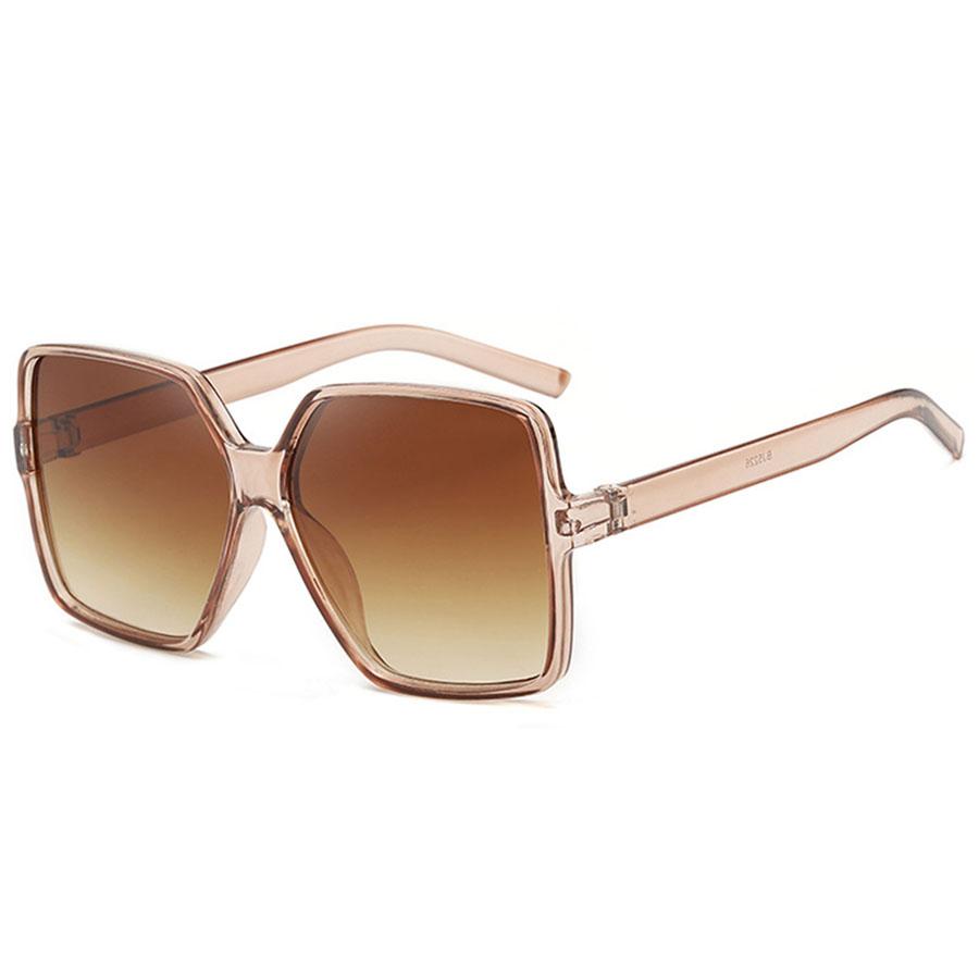 Women's Sunglasses UV400Fashionable Protection for Women Girls Driving Sunshade Goggles Gray Gradient Mirror Lens