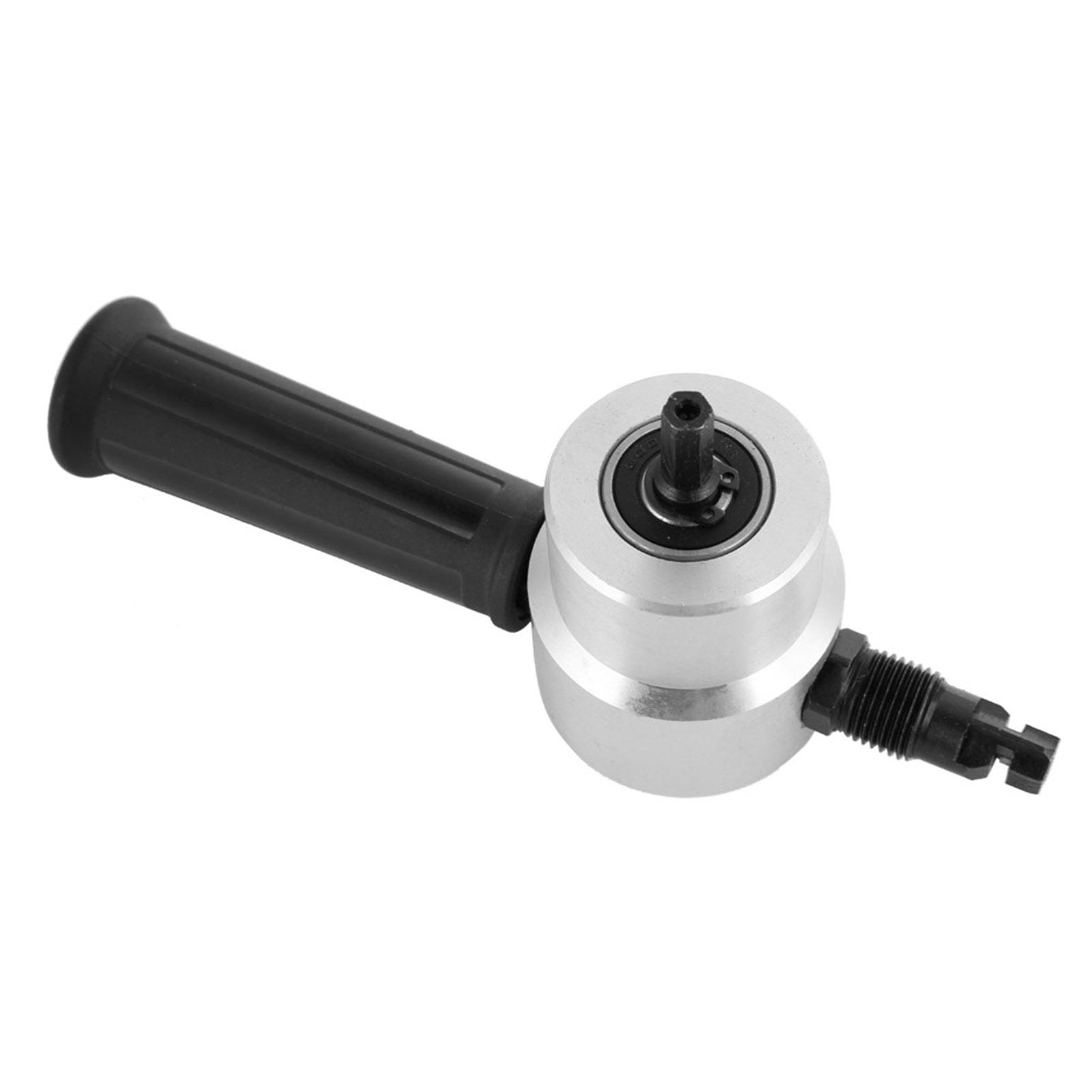 

160A Ручной нож для резки листового металла Пила-резчик с двумя головками Инструмент для резки металла Насадка для электродрели