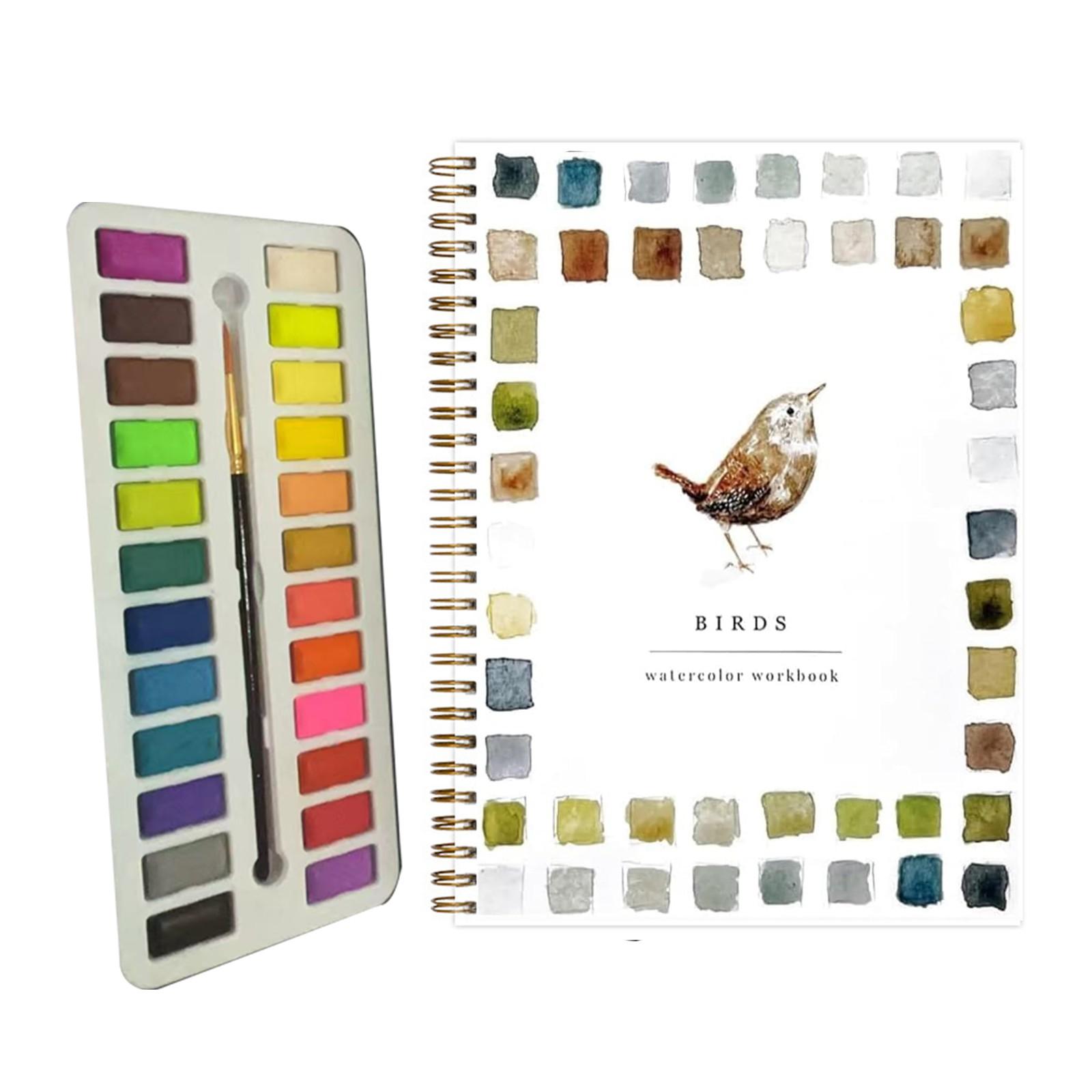 

Рабочие тетради по акварели, рабочие тетради по акварели для начинающих, принадлежности для рисования художественных промыслов, акварельные книги для детей, взрослых, подростков One Size