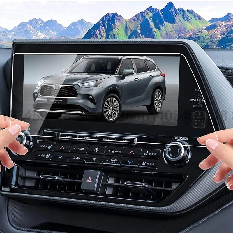 Tempered Glass Screen Protector For Toyota Highlander    12.3 inch Car gps Navigation anti-scratch