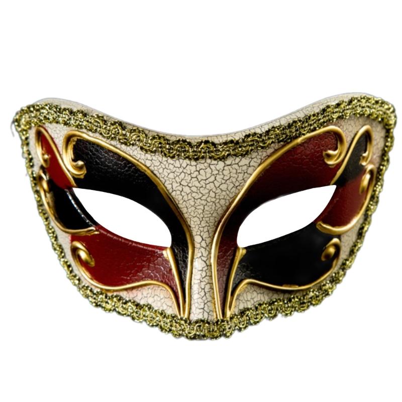 Masquerade Mask Halloween Mask Costume Decoration Half Face Mask for Women Men Halloween Masquerade Cosplay Party Proms