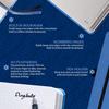 Dingbats Earth Dot A5 Medium Sky Blue Great Barrier Reef Hardcover Cream 100gsm Inkproof Paper Numbered Index Key Pages - Notebook, - - - Pages, &