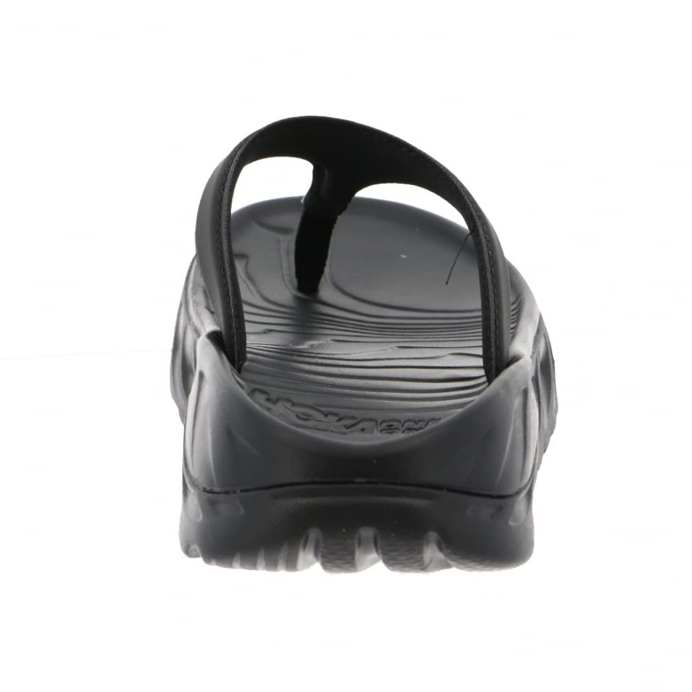 HOKA ONE ONE Ladies Track Running Shoes ORA RECOVERY FLIP Black x Dark Grey HOKA ONE ONE & Field/Running 1117910B