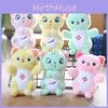 Sweet Little Kitty Plush Keychain Soft Short Plush Material 12cm Height