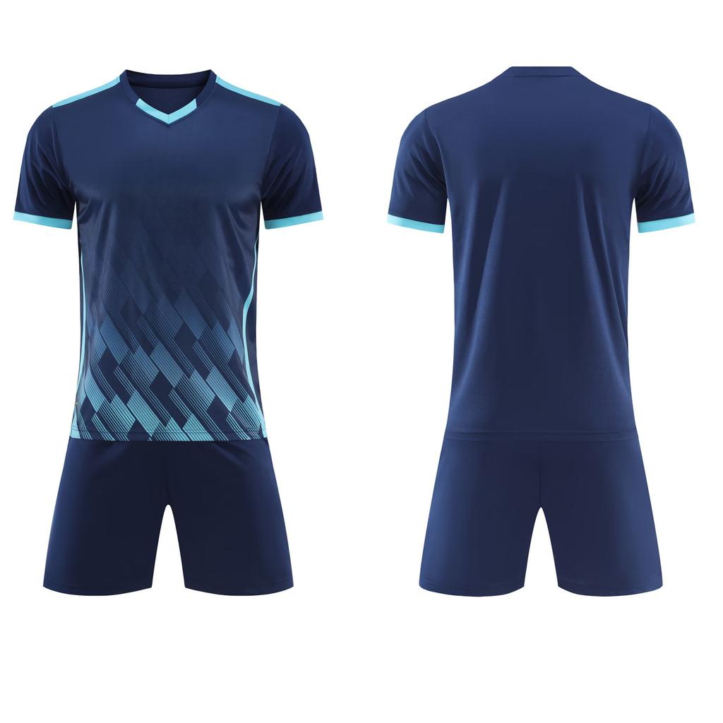 Printable Football Jersey Set Adult Children'S Football Training Jersey Student Game Jersey Outdoor Running Jersey