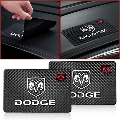 Automobilio emblemos stilius Neslystanti kilimėlio centrinė prietaisų panelė Neslystanti pagalvėlė Interjeras SXT Challenger Charger RAM 1500 Stratus Dakota Charger Avengr Durango