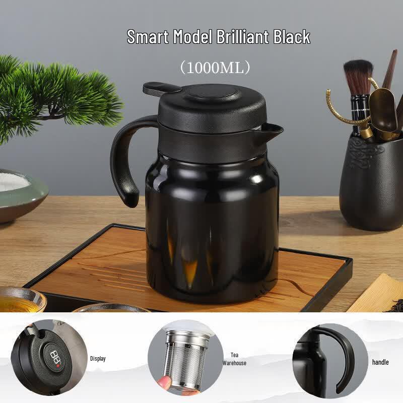 Qiwei 304 Stainless Steel Insulated Tea Infuser Pot