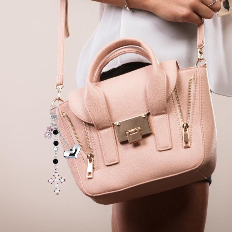 Fashion Alloy Phone Accessory Mobile Chain Ornament Easy to Carry Charm Bag Pendant for Fashionable Youths