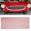 Car Front Center Grid Grille Rhombic Mesh Stable Structure Aluminum   Fit for Cars