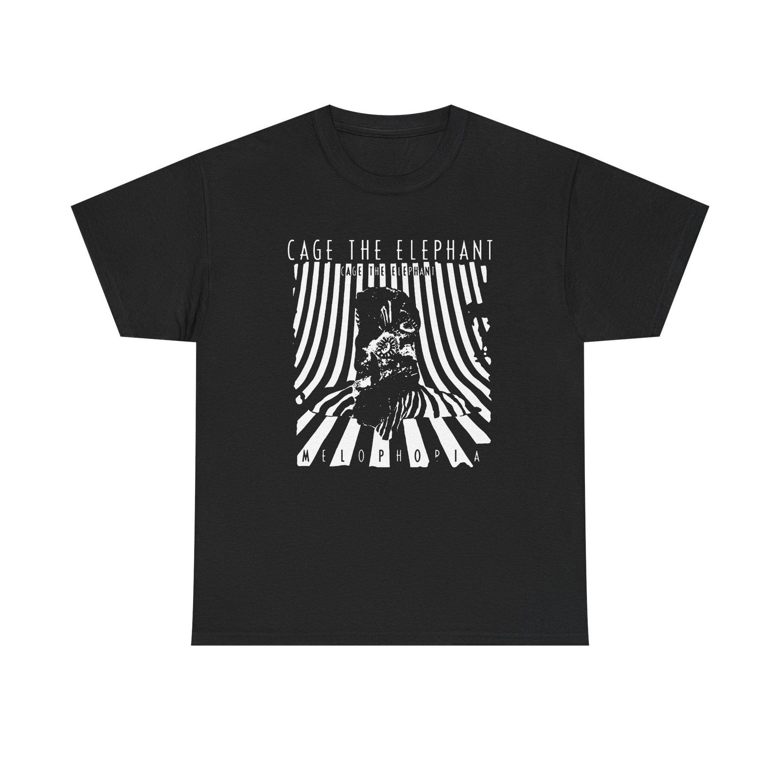 Cage The ElephanT shirt, Alternative Rock Band Tee, Indie Rock T shirt, Melophobia Graphic Tee, Unisex Heavy Cotton XL