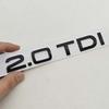 3D Car Letters Logo 1.9 TDI 2.0 TDI 2.8 TDI Badge Rear Trunk Sticker Decals Fit for S A3 A4 A5 A6 Q2 Q3 Q5 Auto Accessories