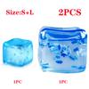 Toys Toys Kids  Childrens 1/6PCS Maltose Ice Cube Stress Ball with Snowflakes Squishy Slow Rising Stress Relief Square Sensory Party Favors