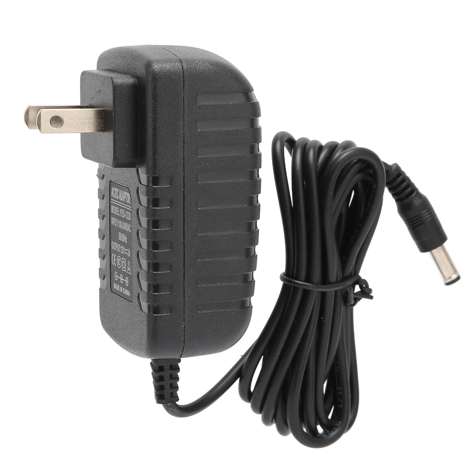 

12V 1A Power Adapter Insulating Property Anti Interference Overvoltage Protection Power Supply US Plug
